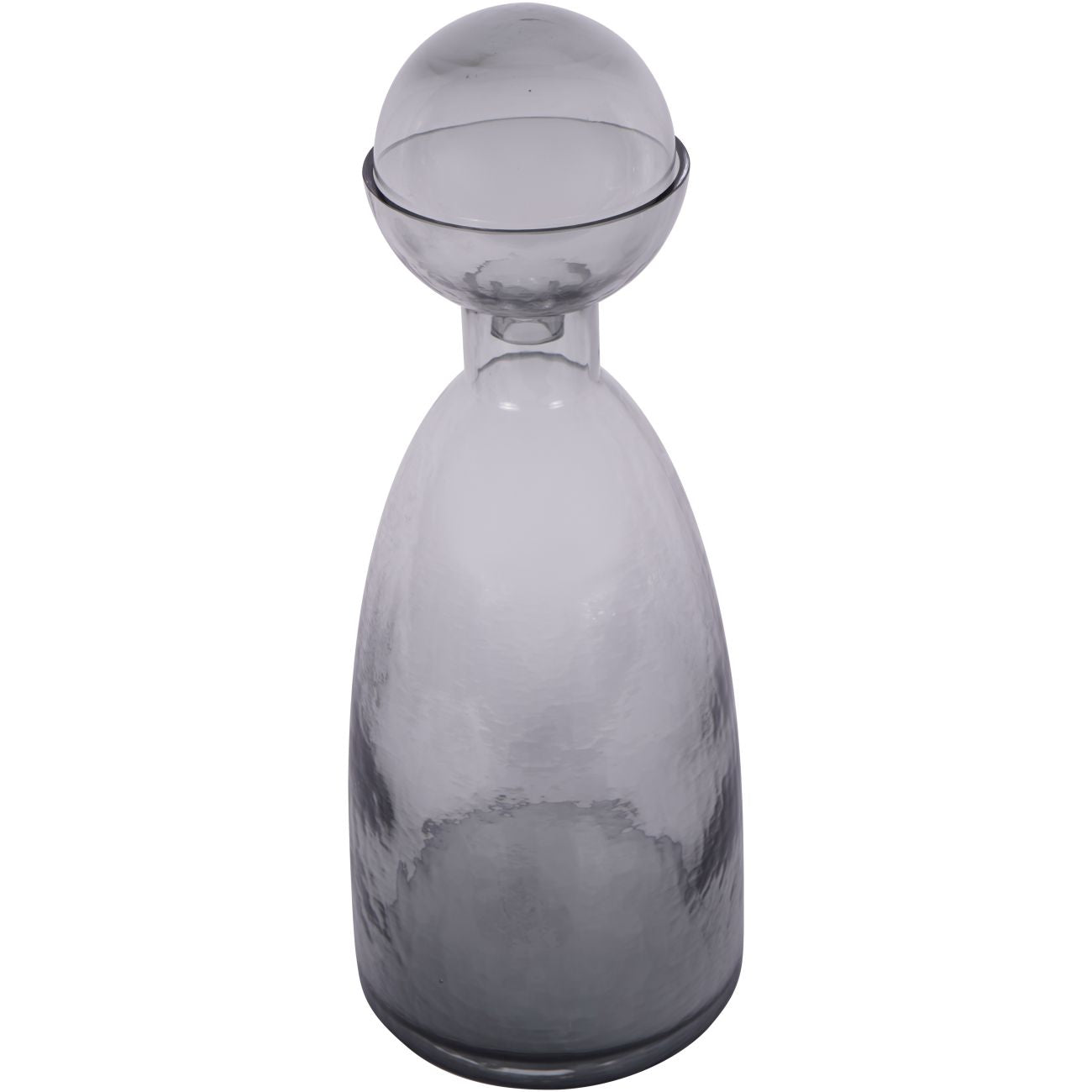 Vitrum Smoked Glass Bottle Vase Extra Large